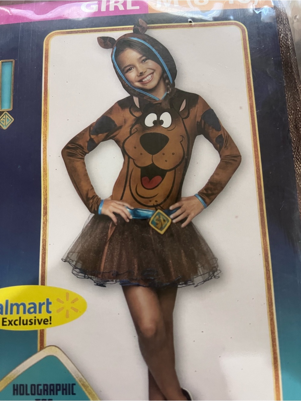 Rubie's Scooby-Doo Girls' Tutu Costume NWT M 8-10